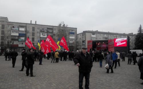 Порошенко в Сарнах