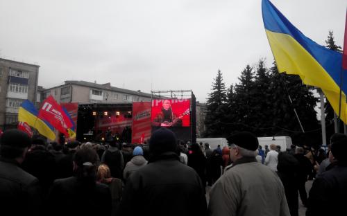 Порошенко в Сарнах