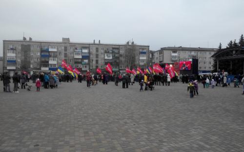 Порошенко в Сарнах